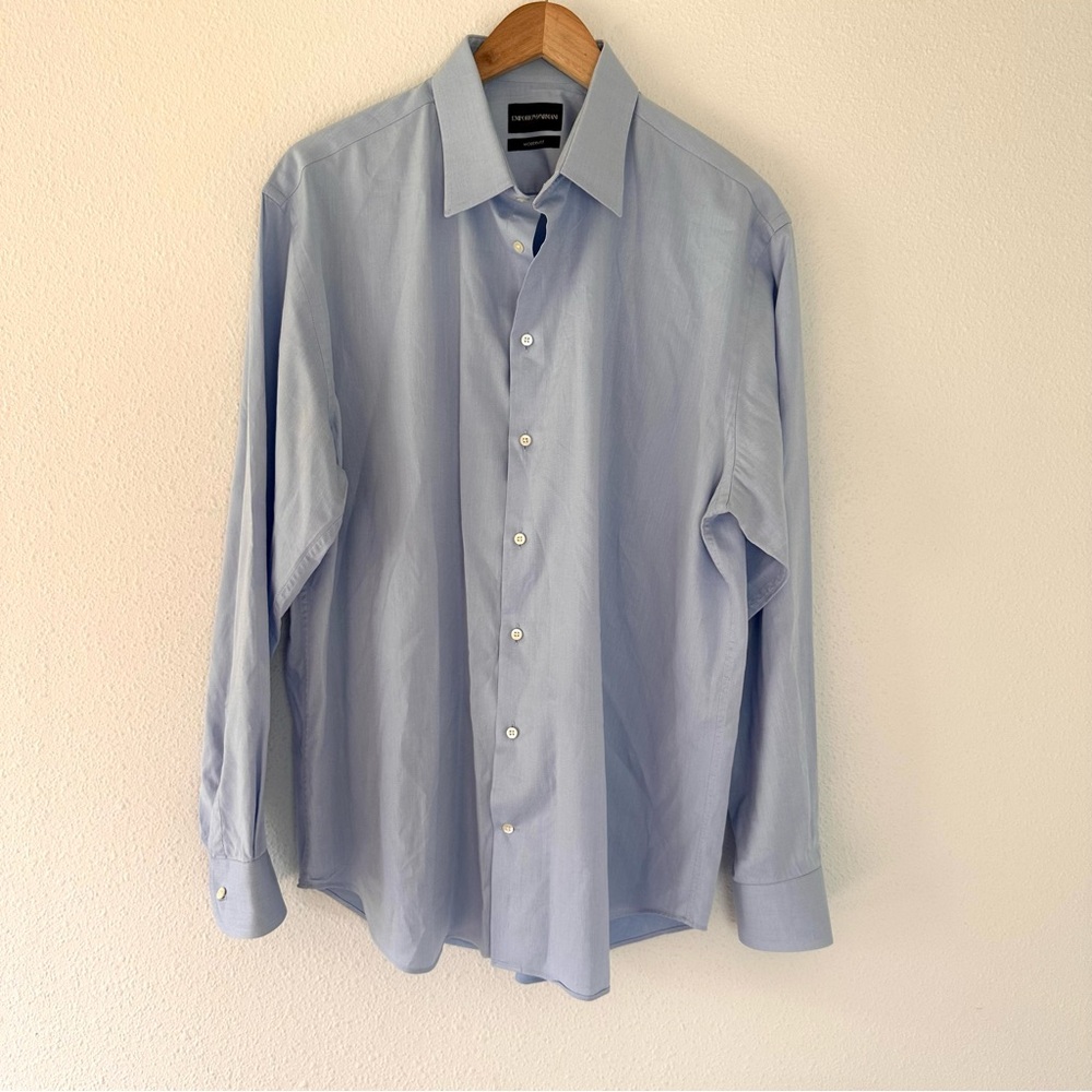 Emporio Armani light blue shirt 43/17